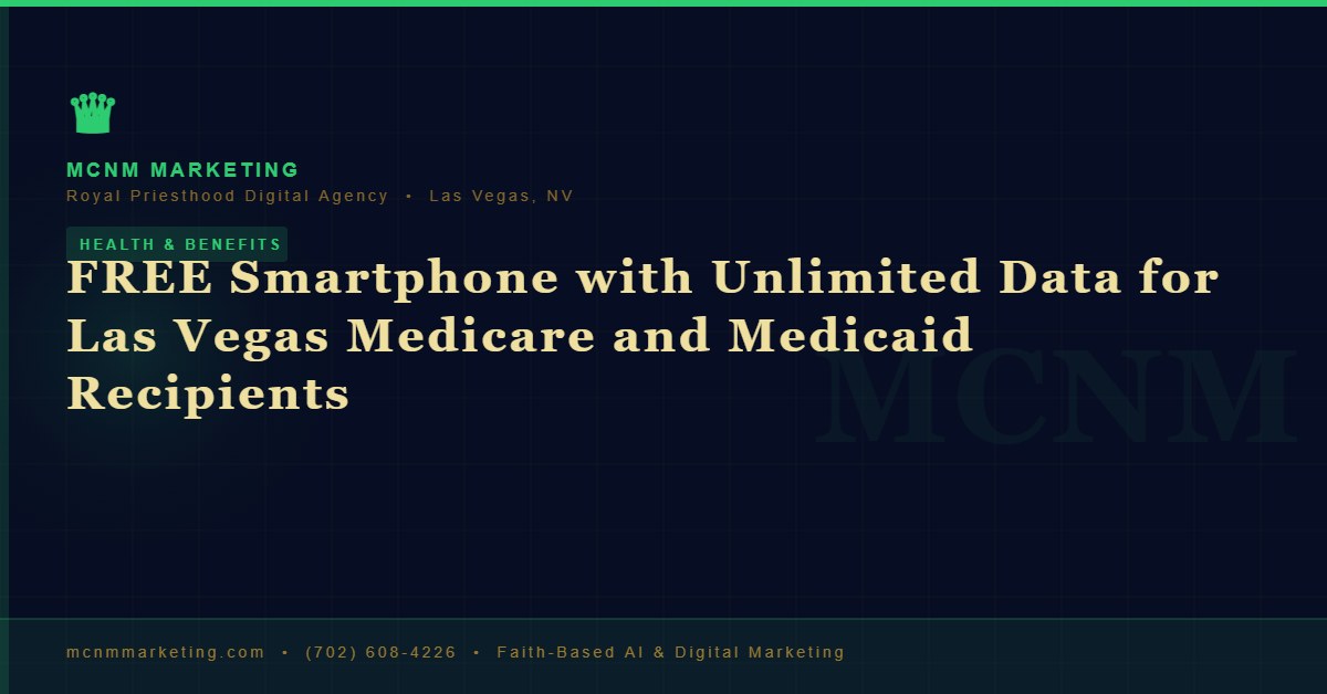Mcnm free smartphone with unlimited data for