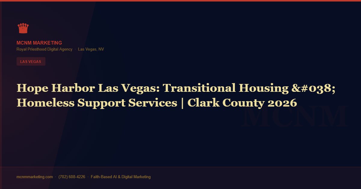 Mcnm hope harbor las vegas transitional