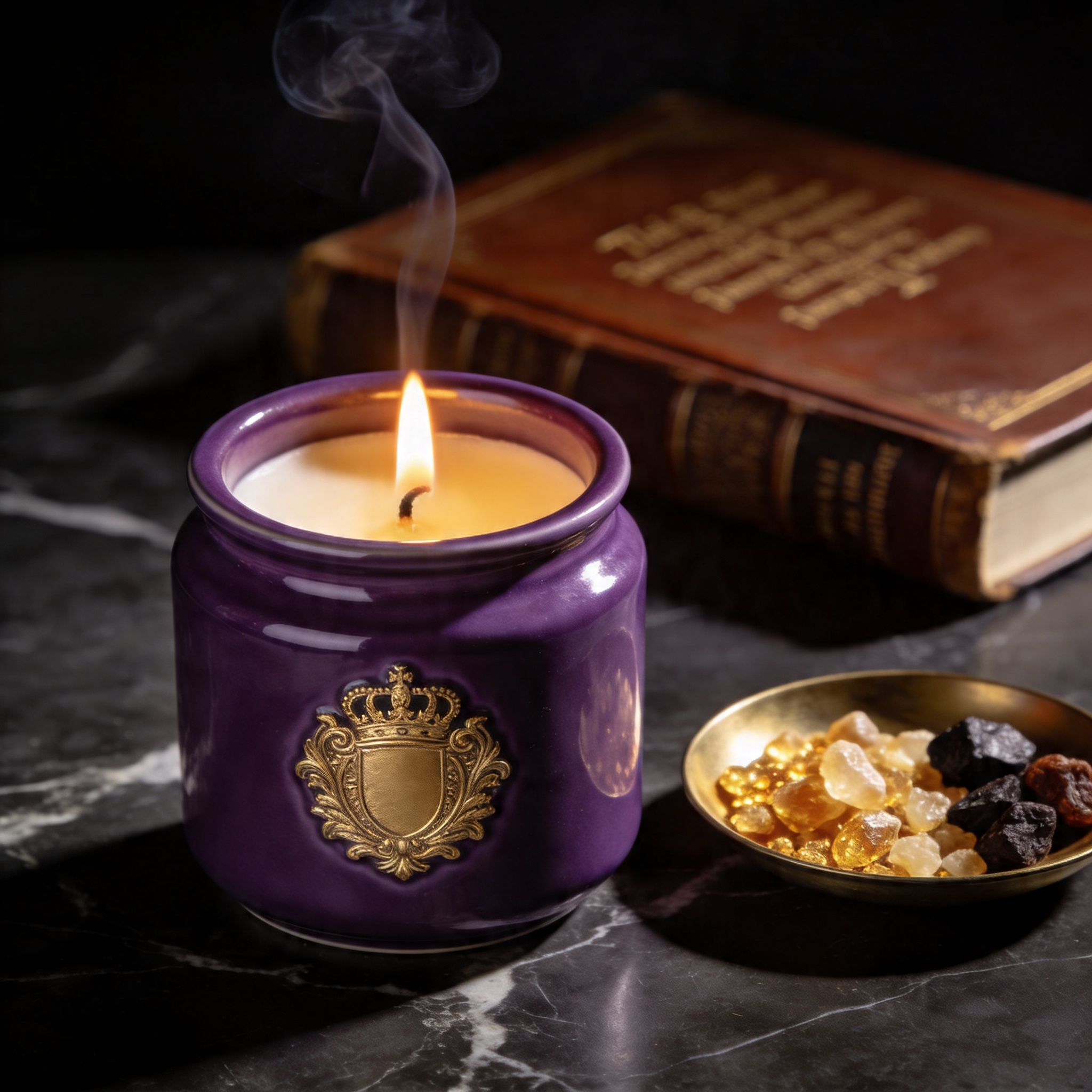 Royal Priesthood Frankincense & Myrrh Candle — detail view