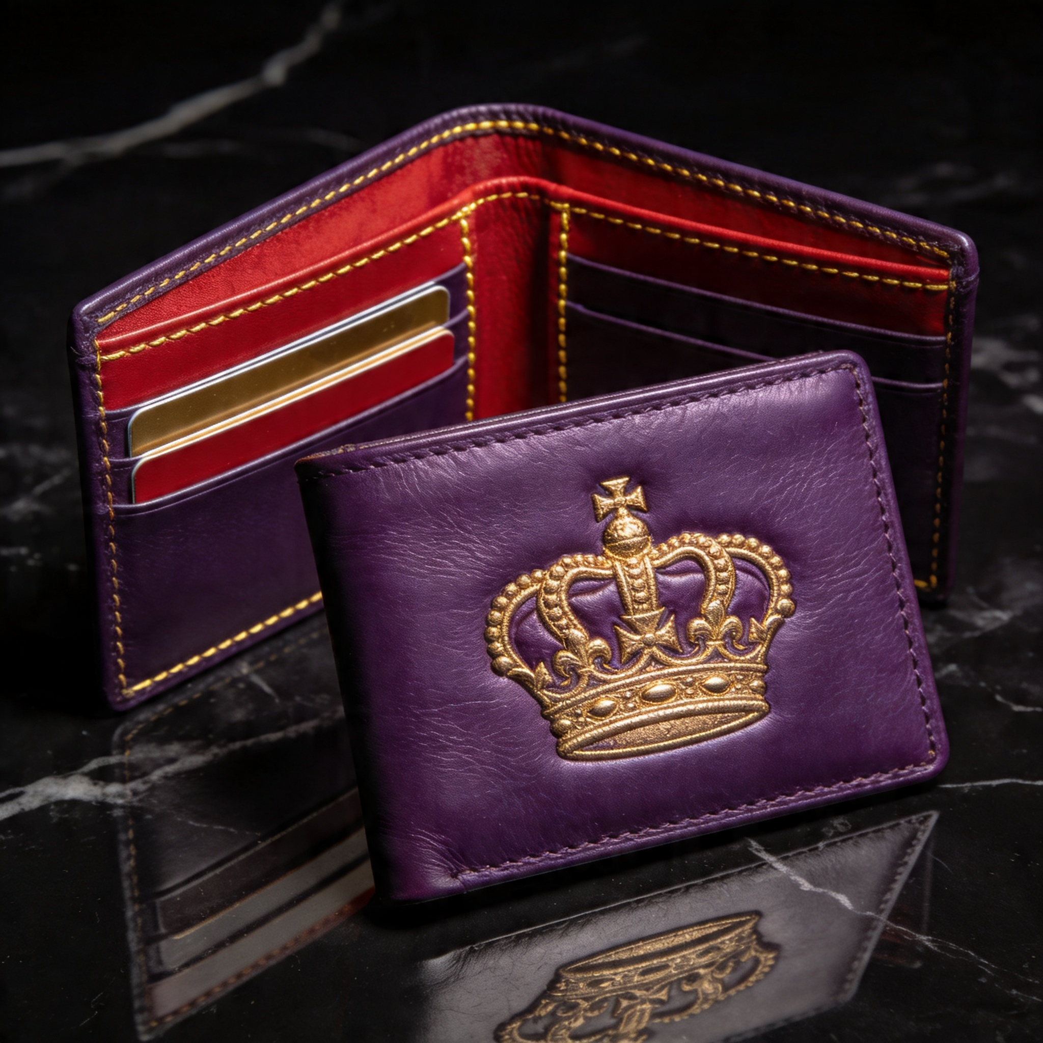 Royal Priesthood Kingdom Bifold Wallet — alternate angle