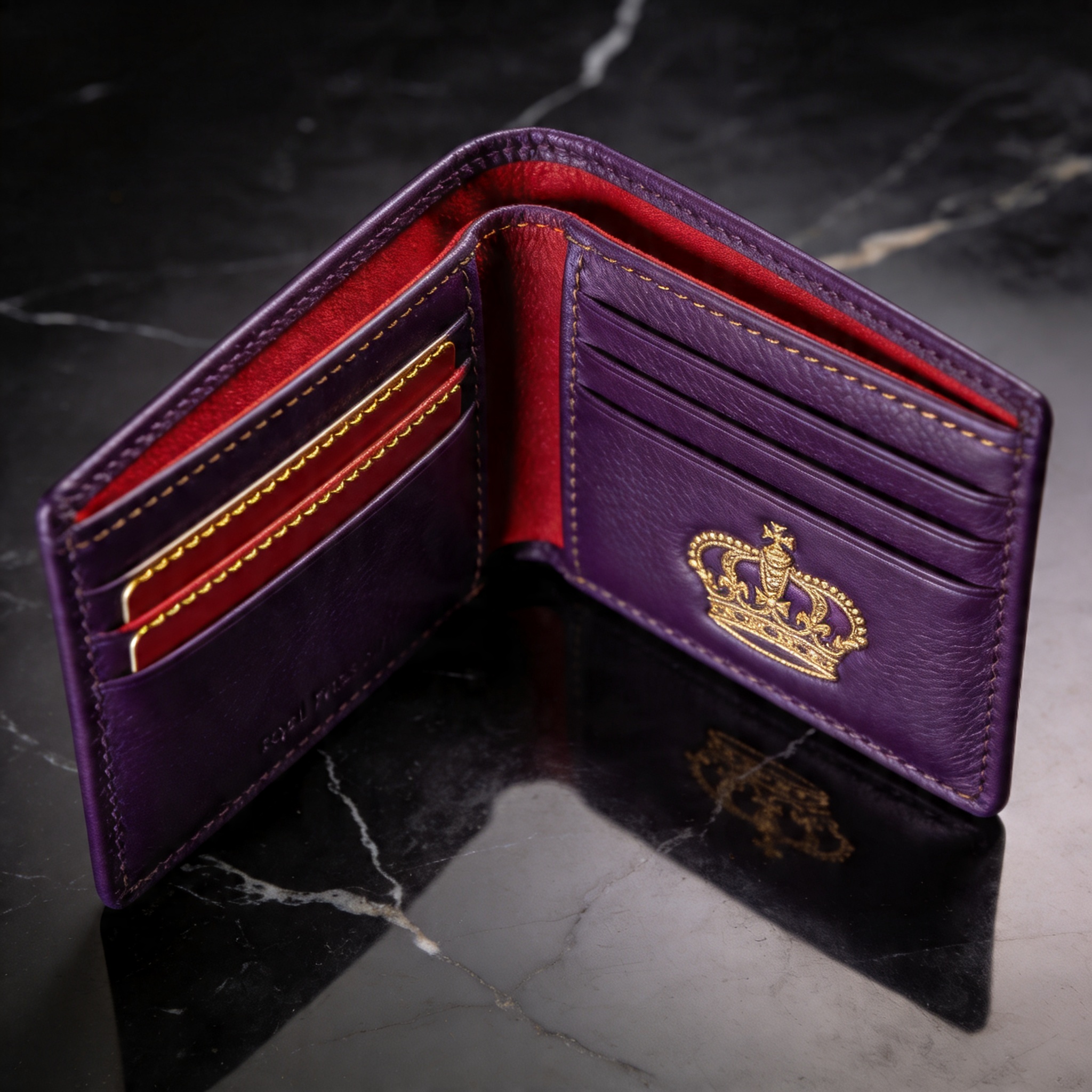 Royal Priesthood Kingdom Bifold Wallet — detail view