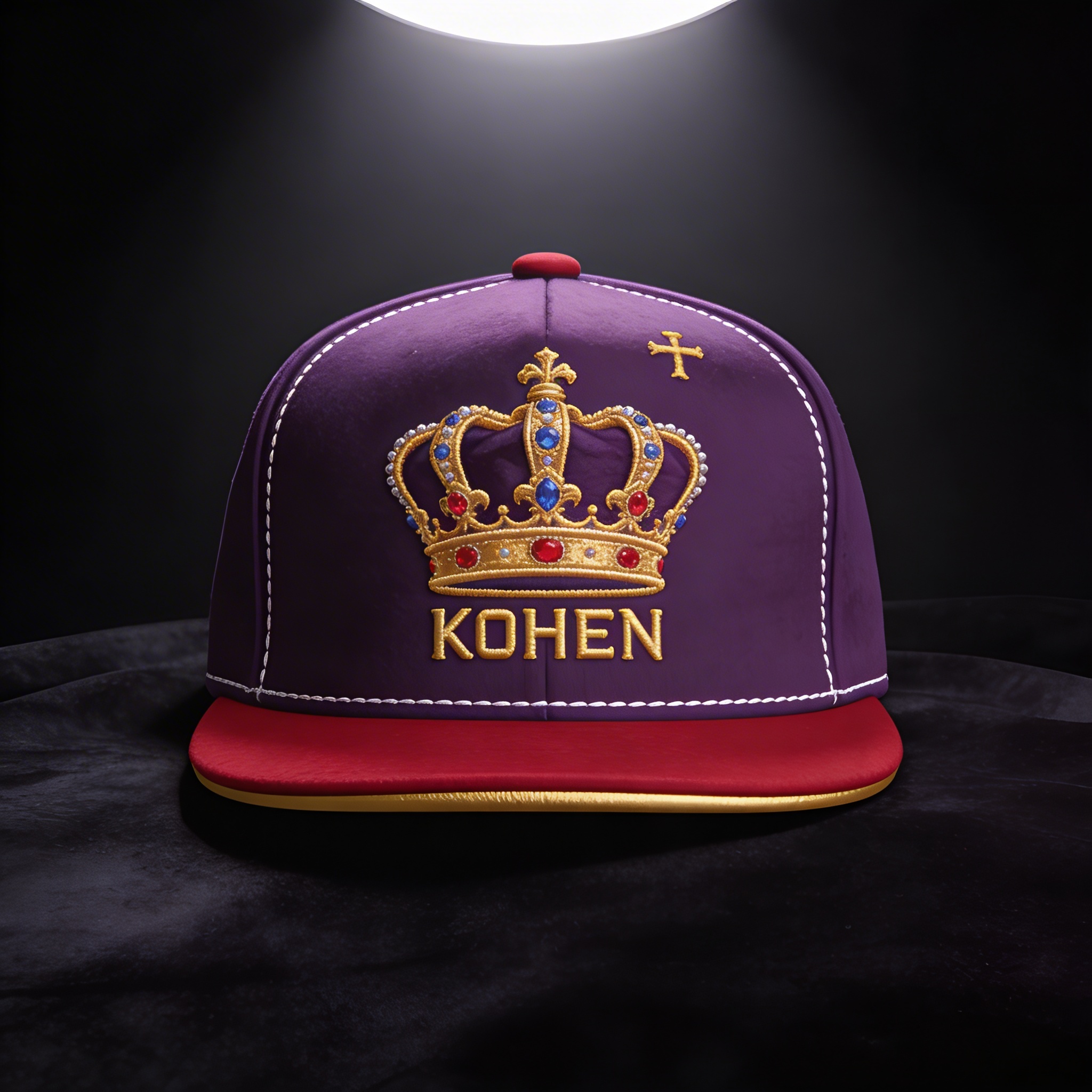 Royal Priesthood Crown Crest Cap — alternate angle