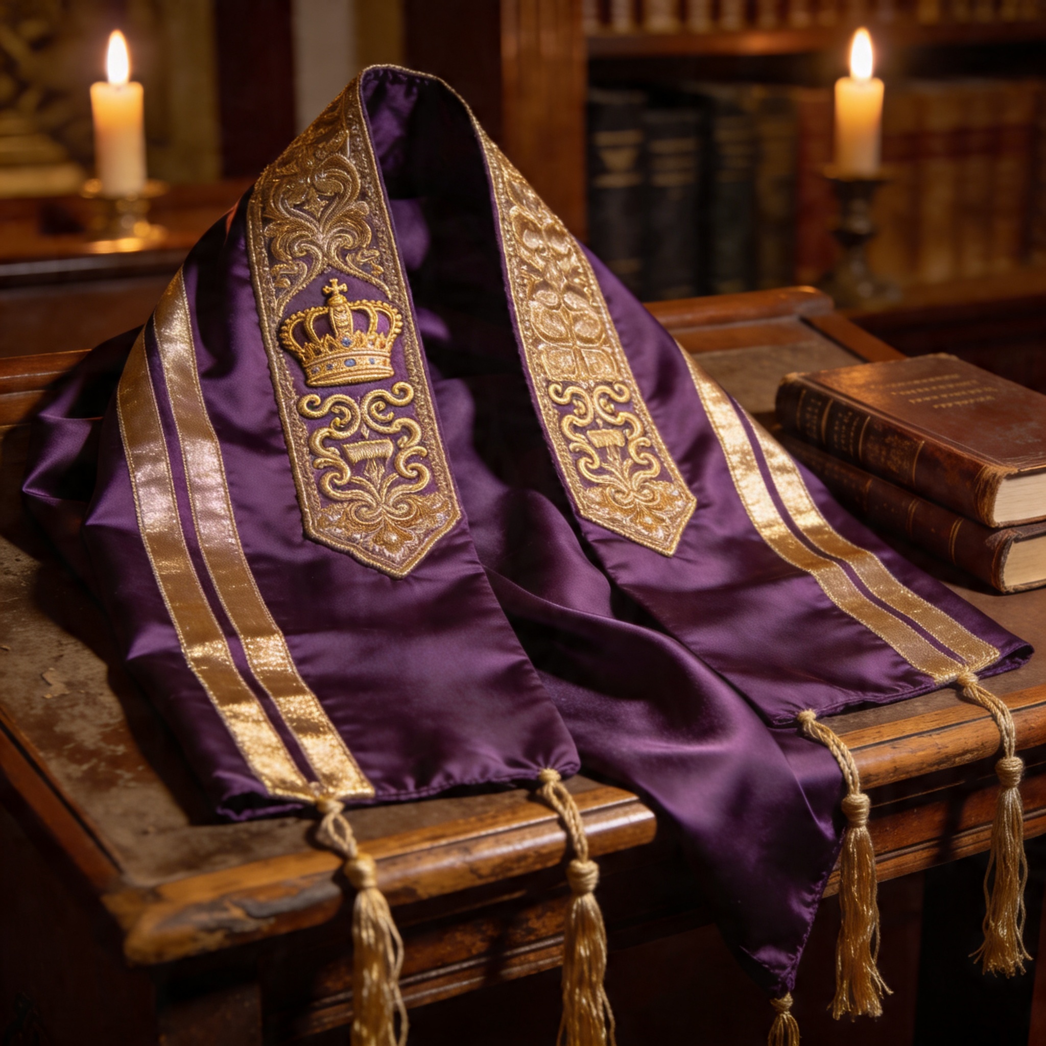 Royal Priesthood Tallit — styling context