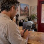 Tour operator testing a website booking form