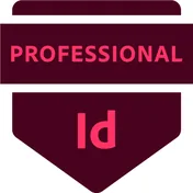 Adobe Certified Professional in Print and Digital Media Publication Using Adobe InDesign badge