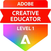 Adobe Creative Educator Level 1 badge